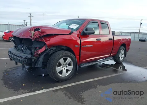 2012 Ram 1500 St z USA, uszkodzony, nr VIN 1C6RD7FT2CS260437